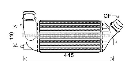 AVA QUALITY COOLING Интеркулер CNA4270